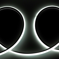 Гибкий неон Luazon Lighting 16 мм D-образный, IP65, 50 м, SMD2835, 120 LED/м, 220 В, свечение белое