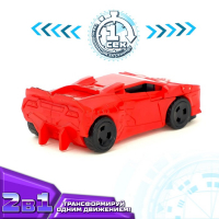 Робот &laquo;Спорткар&raquo;, трансформируется одним движением