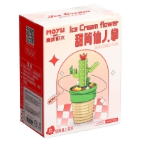 Конструктор Цветы &laquo;Кактус в горшочке&raquo;, 41 деталь