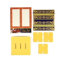 Коробка под 8 конфет и шоколад с ячейками &laquo;Счастья в Новом году!&raquo;, 18 х 18 х 4 см, Новый год