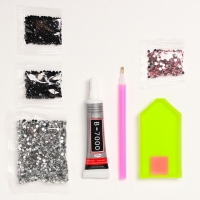 Алмазная мозаика на фигурке для детей &laquo;Милый зайчик&raquo;, полное заполнение