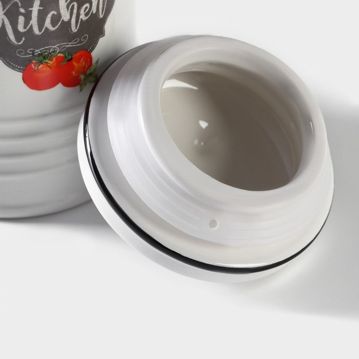 Сахарница Доляна &laquo;Гурман&raquo;, 320 мл, цвет белый