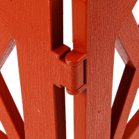 Ограждение декоративное, 35 &times; 232 см, 4 секции, пластик, терракотовое, MODERN, Greengo