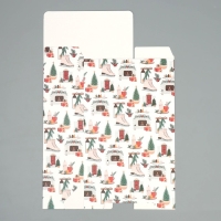 Коробка подарочная новогодняя складная &laquo;Хюгге&raquo;, 22 х 30 х 10 см, Новый год