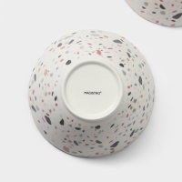 Набор салатников фарфоровых Magistro Terazzo, 700 мл, 16&times;7,4 см, 2 шт