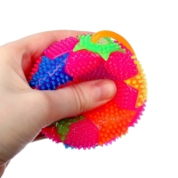 Мяч детский резиновый световой &laquo;Ты супер&raquo;, цвета МИКС, в шоубоксе