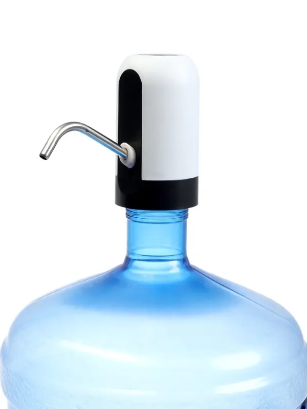 Помпа для воды LWP-05, электрическая, 4 Вт, 1.2 л/мин, 1200 мАч, от АКБ, белый