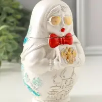 Шкатулка для украшений &laquo;Матрешка&raquo; 12&times;9 см, гипс, роспись