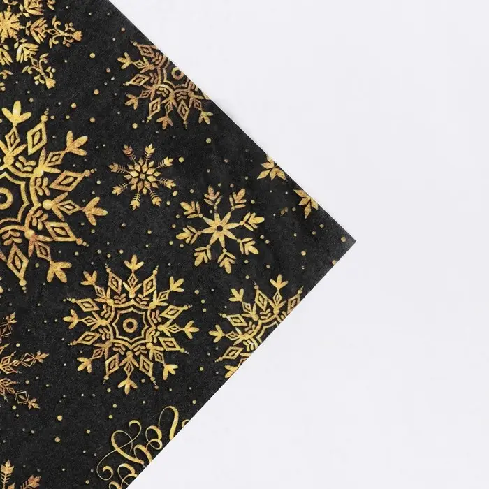 Упаковочная бумага на новый год тишью &laquo;С Новым годом&raquo;, 50 х 66 см