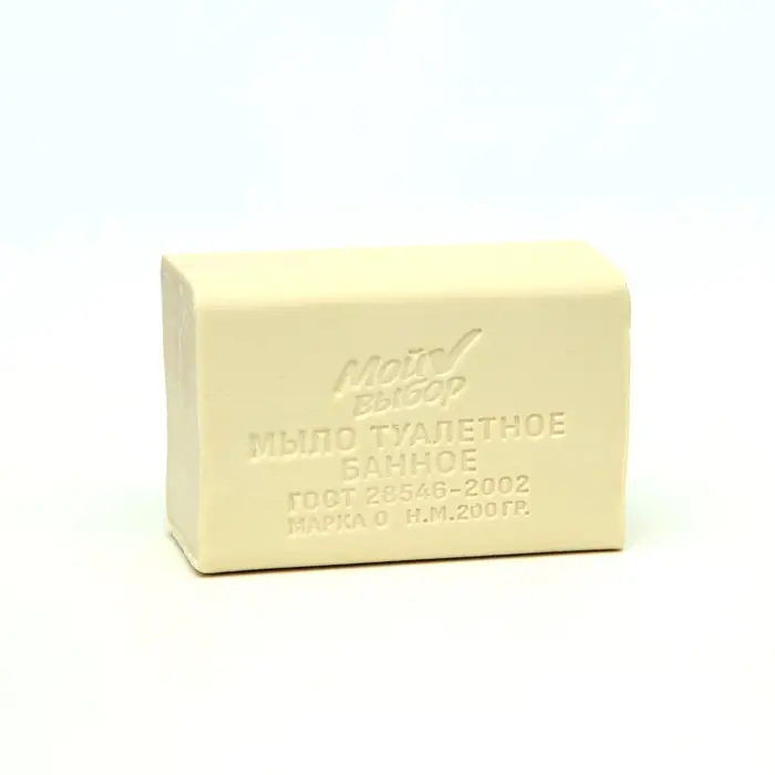 Мыло туалетное Банное "Мой выбор" в прозрачной обертке, 200 г