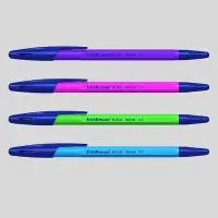 Ручка шариковая ErichKrause R-301 Neon Stick, узел 0.7 мм, чернила синие, длина письма 2000 метров, МИКС