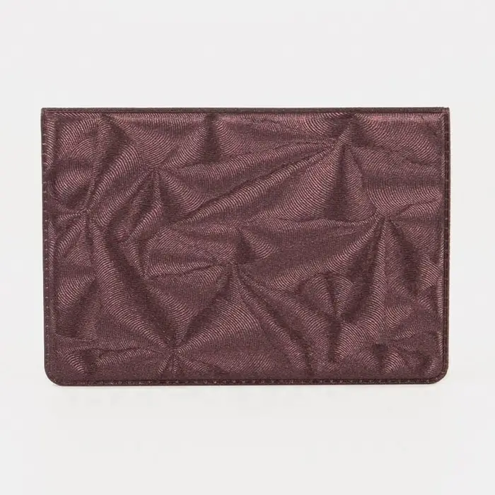 Обложка для проездного, цвет бордовый