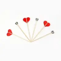 Шпажки "Сердечки" (набор 6 шт)