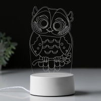 Светильник ночник &laquo;Сладких снов&raquo;, 25 х 14 см, модель GBV-0121.