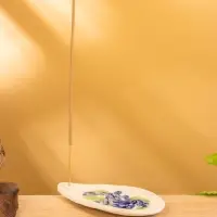 Подставка под благовония &laquo;Ящерица&raquo;, 14&times;7&times;1.5 см, керамика, синяя