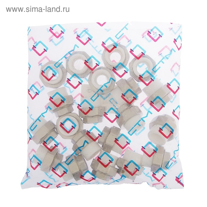 Муфта комбинированная &laquo;СТМ&raquo;, разъёмная (американка), 20 мм &times; &frac12;", внутренняя резьба