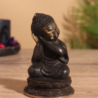 Сувенир бронза "Будда" 6х6х11 см