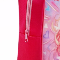 Папка с ручками текстильная А4, 360&times;245&times;70 мм, Calligrata TOP &laquo;В розовых очках&raquo;