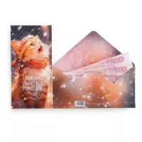 Конверт для денег &laquo;Счастливого Нового Года!&raquo;, 8&times;16 см