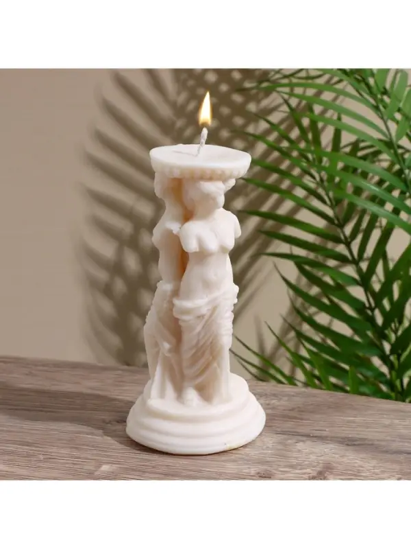 Свеча "Афродита" 8х8х15 см, соевый воск