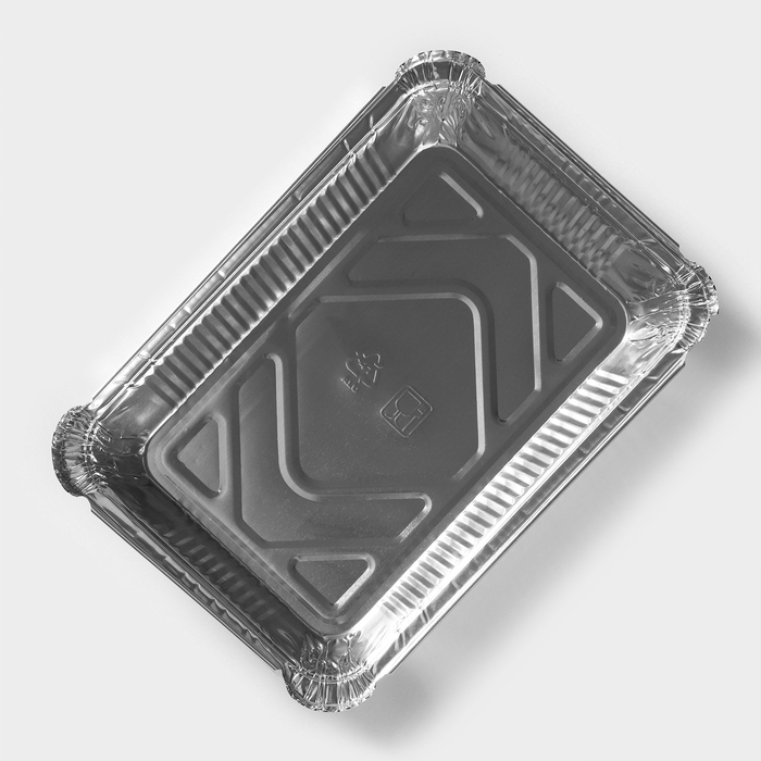 Набор форм из фольги для выпечки и запекания Доляна, 780 мл, 21&times;14,7&times;5 см, 3 шт