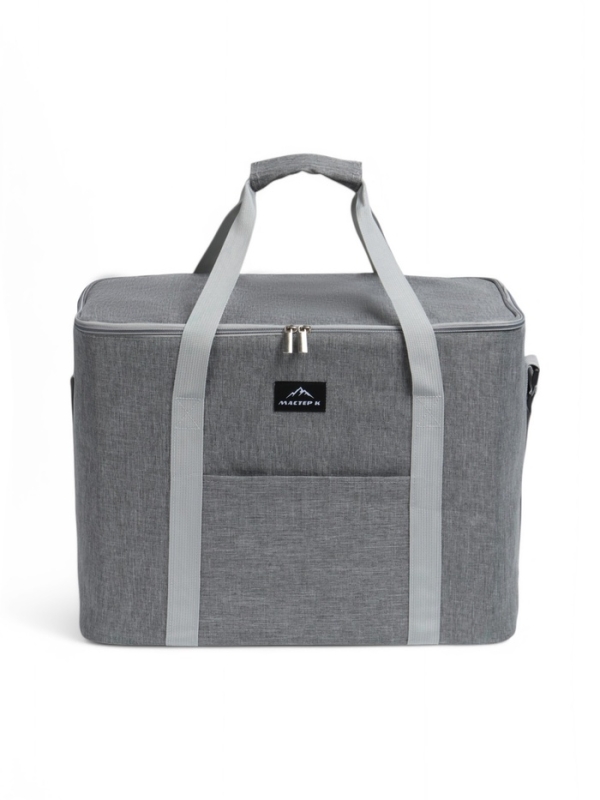 Термосумка для еды и продуктов 37 л, сумка холодильник, 43 х 26.5 х 33 см, толщина 5 мм