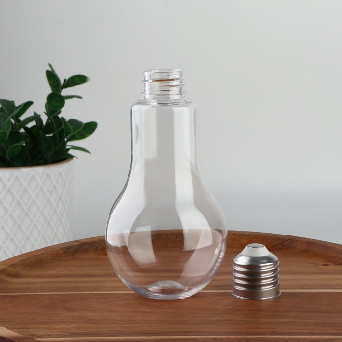 Бутылочка для хранения &laquo;Лампочка&raquo;, 200 мл, цвет прозрачный