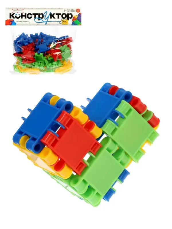 Конструктор Пазл 84 детали