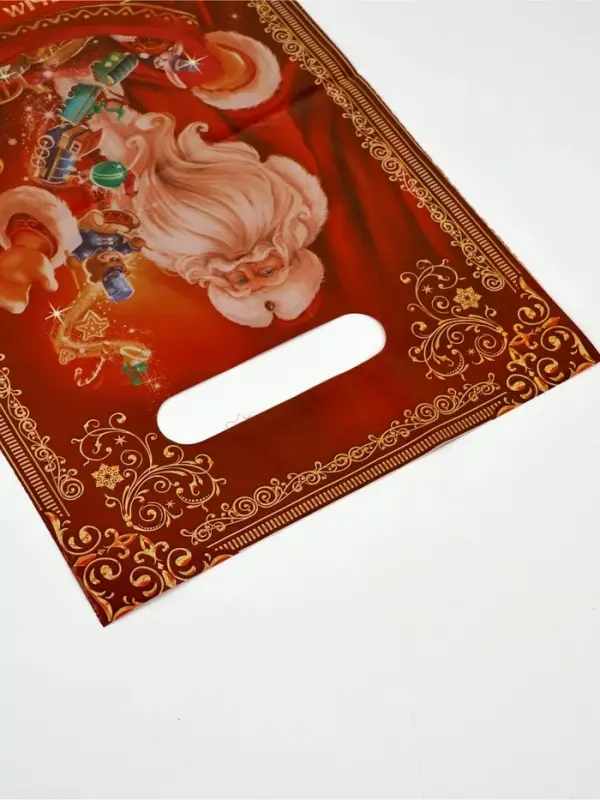 Подарочные пакеты, полиэтилен, набор 20 шт &laquo;Новый год&raquo;