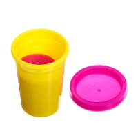 Набор для игры с мягким пластилином &laquo;Зверятки&raquo;, 3 баночки с массой для лепки, 5 предметов