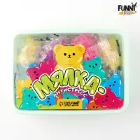 Антистресс сквиш мялка &laquo;Мишки&raquo;, в банке, МИКС