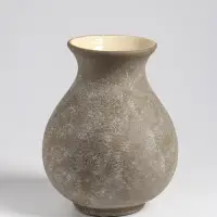 Ваза настольная керамика "Клето" 20х15 см, серый