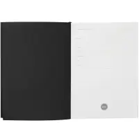 Ежедневник Flat Maxi, недатированный, черный