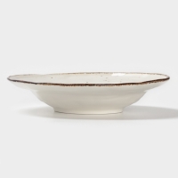 Тарелка глубокая Magistro "Alpine Frost" 23см 23х22,7х5 цвет белый