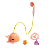 Фонтанчик для купания в ванной &laquo;Китёнок&raquo;, лейка, 3 сменных насадки