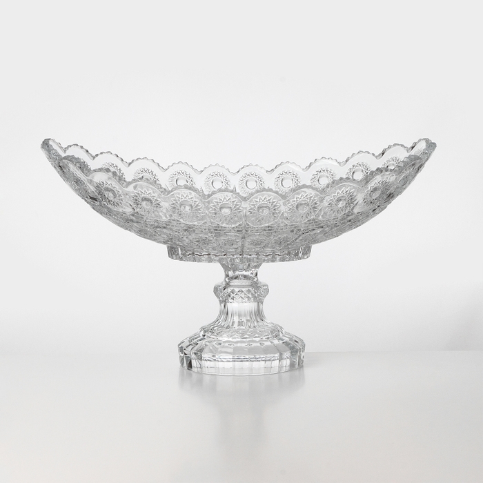 Ваза стеклянная для фруктов MEY-JI, 36&times;23 см