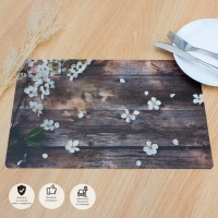 Салфетка сервировочная на стол &laquo;Ветка яблони&raquo;, 26&times;41 см