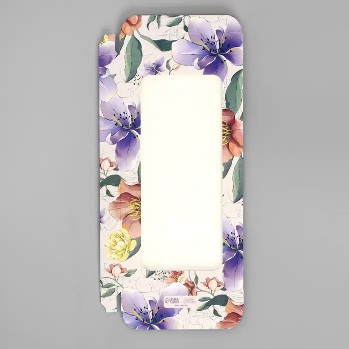 Коробка для шоколада, кондитерская упаковка &laquo;С 8 Марта&raquo;, с окном, 17.3 х 8.8 х 1.5 см