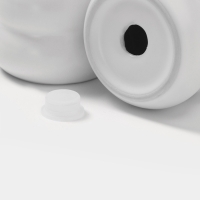 Набор для специй Доляна &laquo;Зефир&raquo;, солонка, перечница, 100 мл, керамика, белый