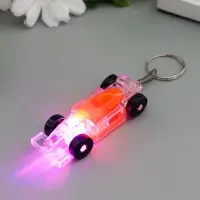 Фонарик свет на кольце "Машина" МИКС