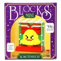 UNICON Конструктор "Mini Blocks", 396 деталей, колокольчик