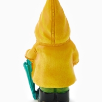 Садовая фигура "Гном в дождевике" 10х7х19см