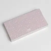 Коробка для печенья, кондитерская упаковка с пластиковой крышкой, &laquo;8 марта&raquo;, 10.5 х 21 х 3 см