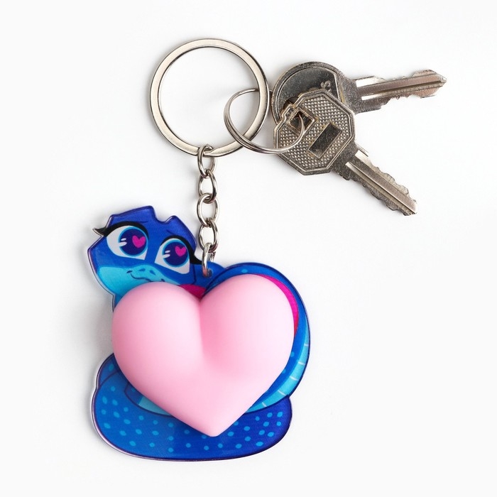 Брелок новогодний, для ключей, мялка &laquo;Будь спокоен&raquo; 7 х 13 см