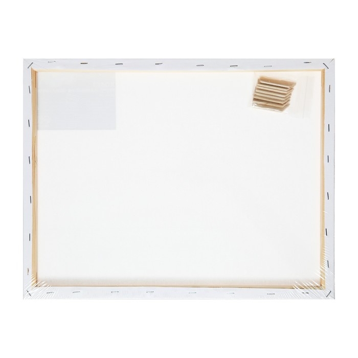 Холст на подрамнике 1.6х35х45 см, хлопок 100%, акриловый грунт, мелкозернистый, 280г/м&sup2;