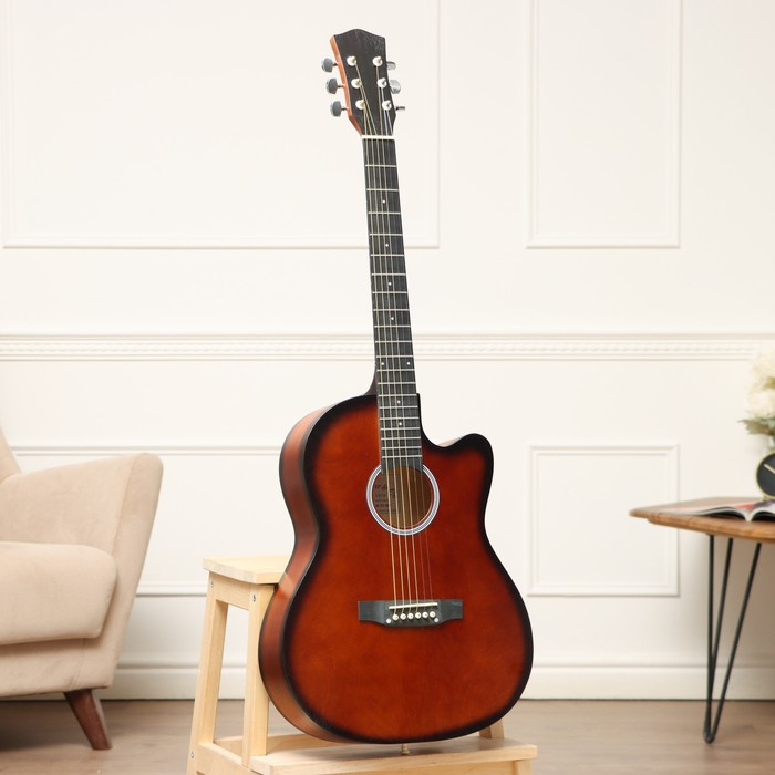 Акустическая гитара 6 струнная н-32,  менз.650мм, роговая