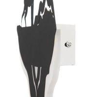 Бра "Олень и гора" LED 11Вт 4000К черный 20х29х5 см