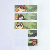 Стикеры-закладки, на подложке &laquo;Настоящий герой&raquo;, 5 шт, 30 л/шт