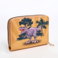 Кошелёк детский на молнии &laquo;Выбражулька&raquo;, цвет оранжевый