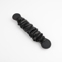 Ручка для сумки, пришивная, 18 &times; 3,5 см, цвет чёрный